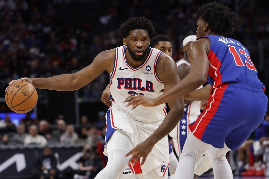 Streaking Sixers Meet Still-struggling Pistons Again - ScoresAndStats.com