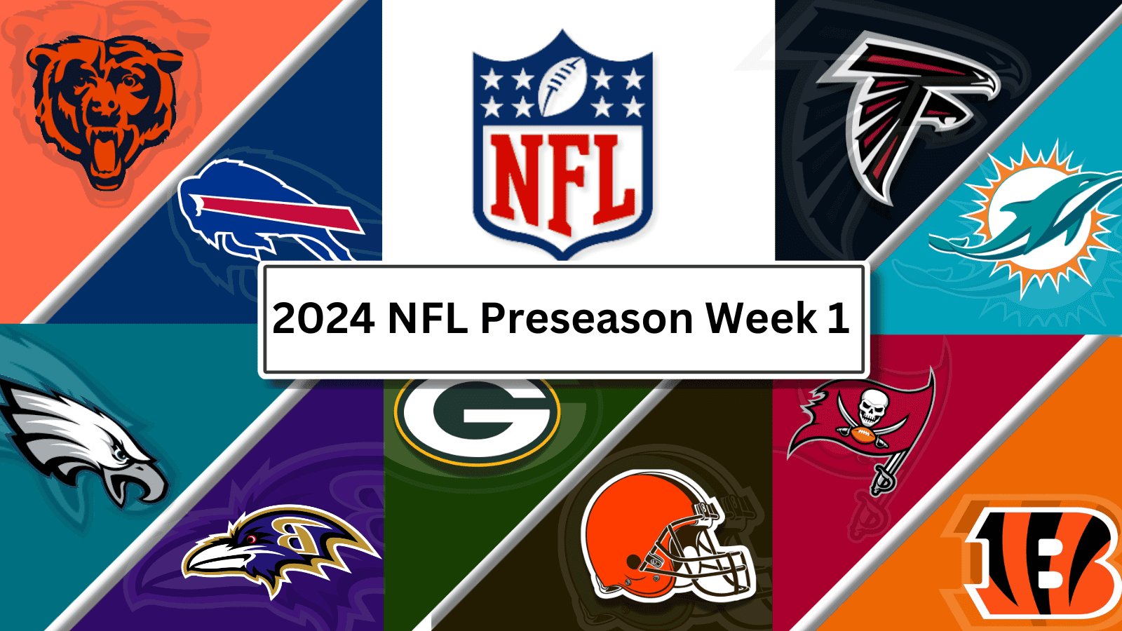 2024 NFL Preseason week 1 Odds & predictions