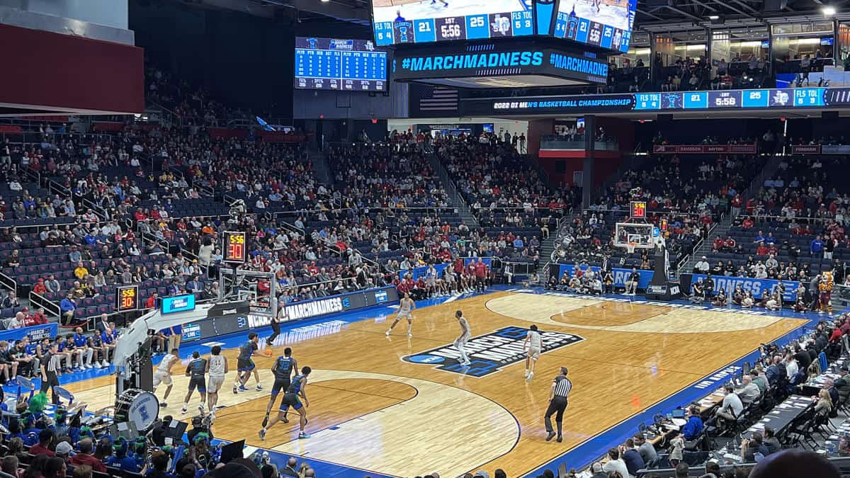 Stadium of the College Basketball Championship