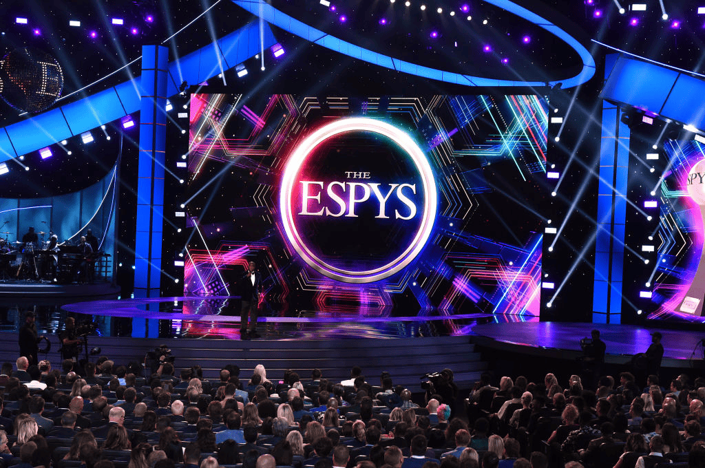 stage of the ESPY awards