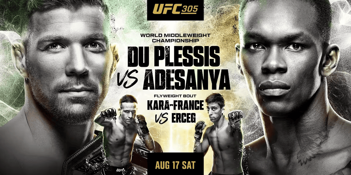 UFC 305: Du Plessis vs. Adesanya Odds and Predictions