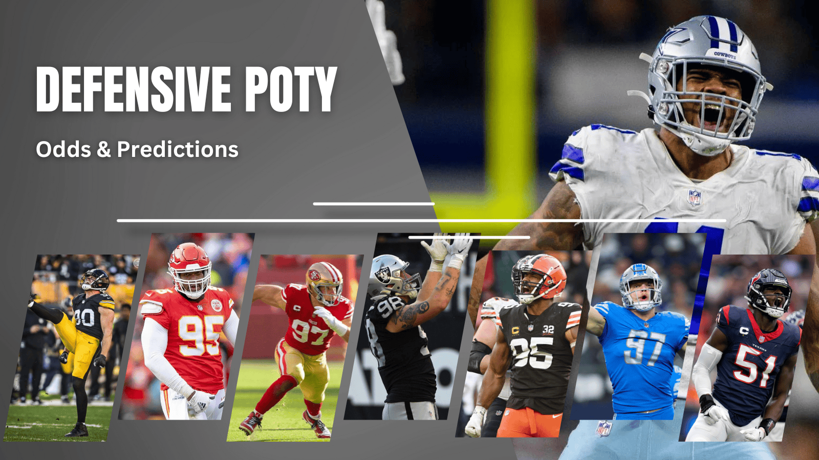 NFL Defensive POTY odds and predictions