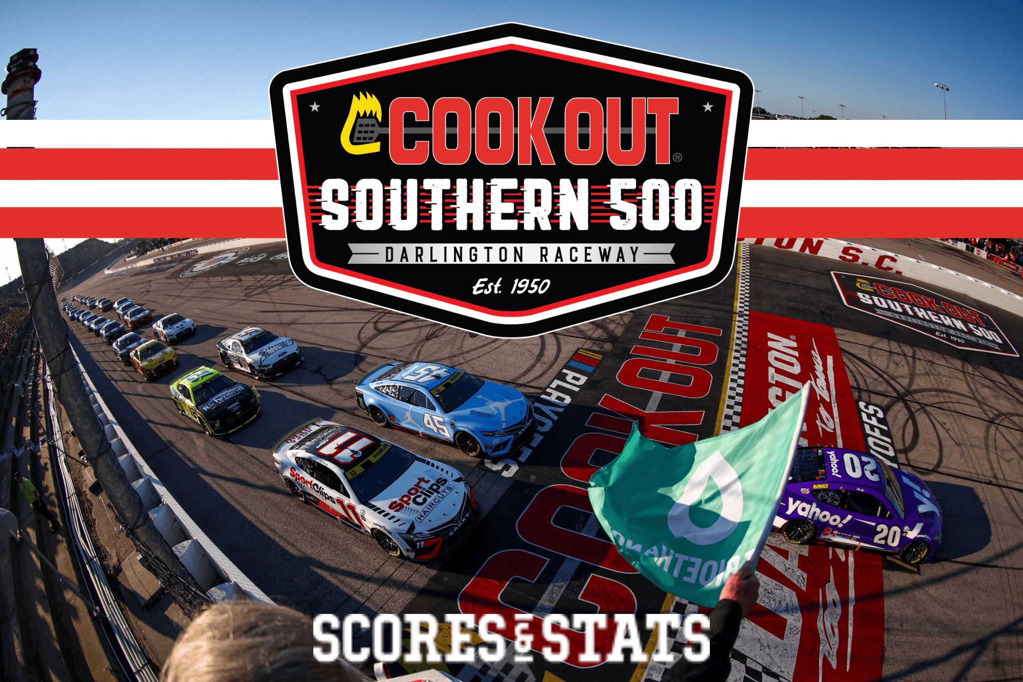 2024 NASCAR Cook Out Southern 500 Odds and Race Winner