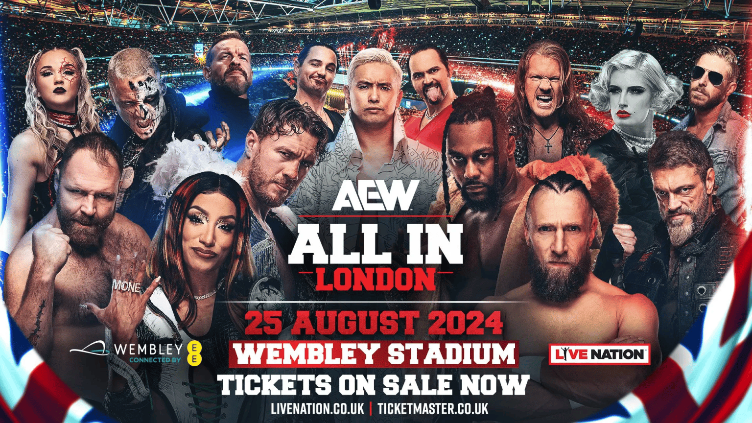 2024 AEW All In Wembley Odds, Predictions and Rumors