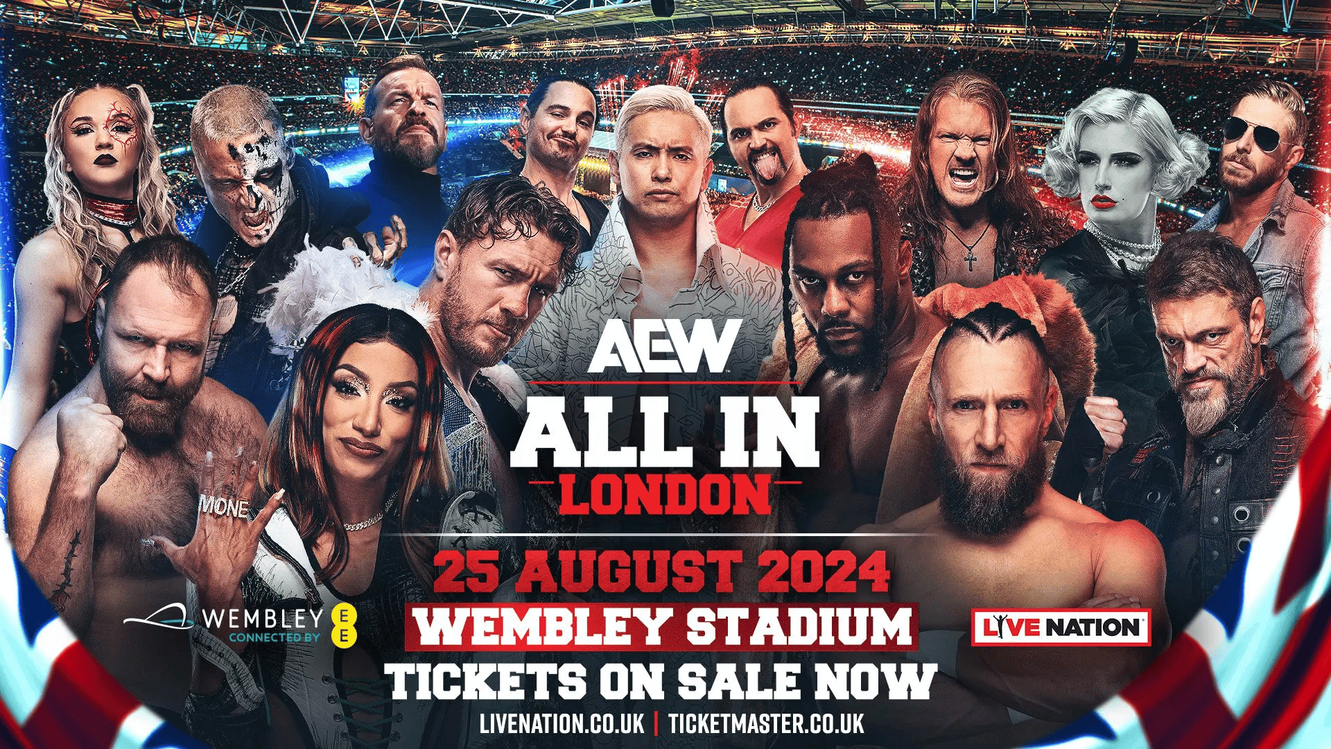 2024 AEW All In Wembley Odds, Predictions and Rumors