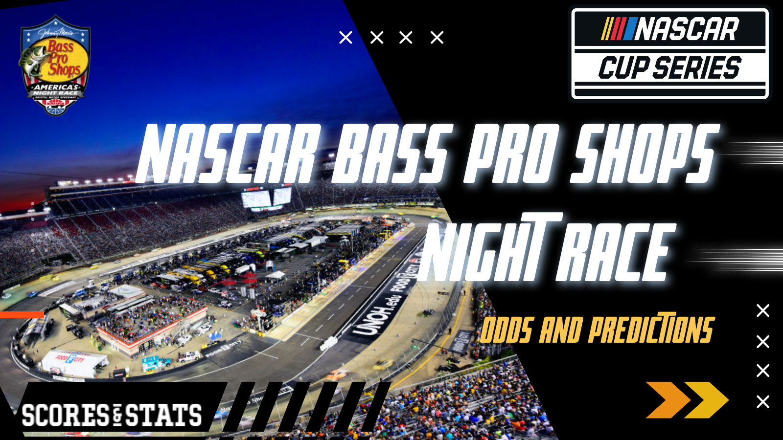 2024 NASCAR Bass Pro Shops Night Race Odds and Predictions