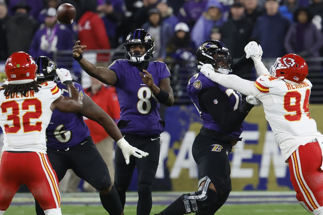 Kansas City Chiefs vs Baltimore Ravens