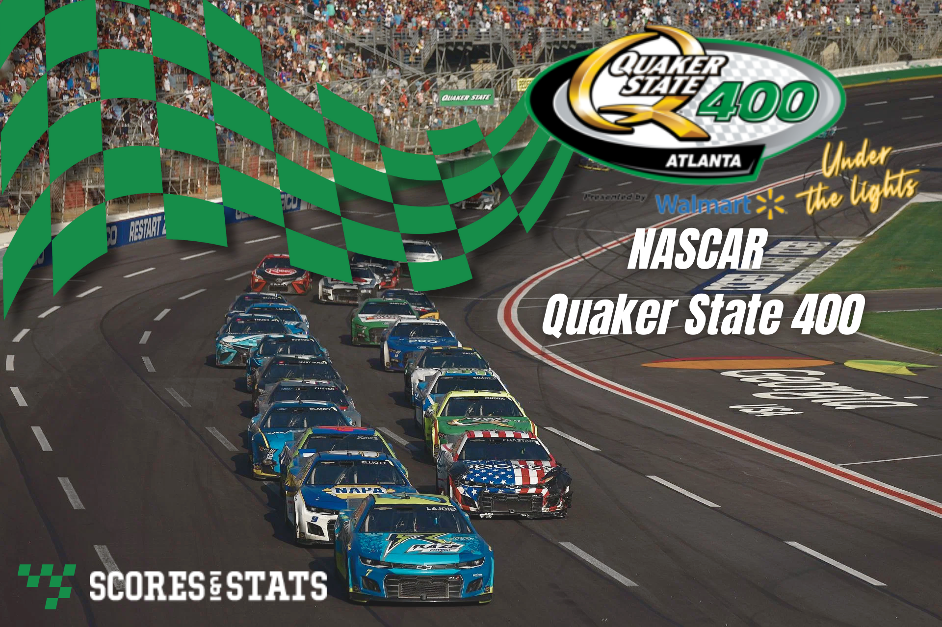 2024 NASCAR Quaker State 400 Odds, Predictions and Race Winner