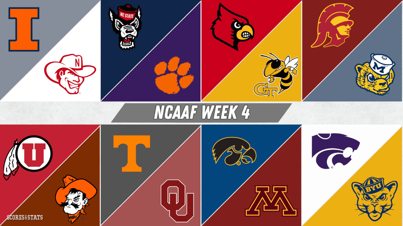 ncaa week 4 2