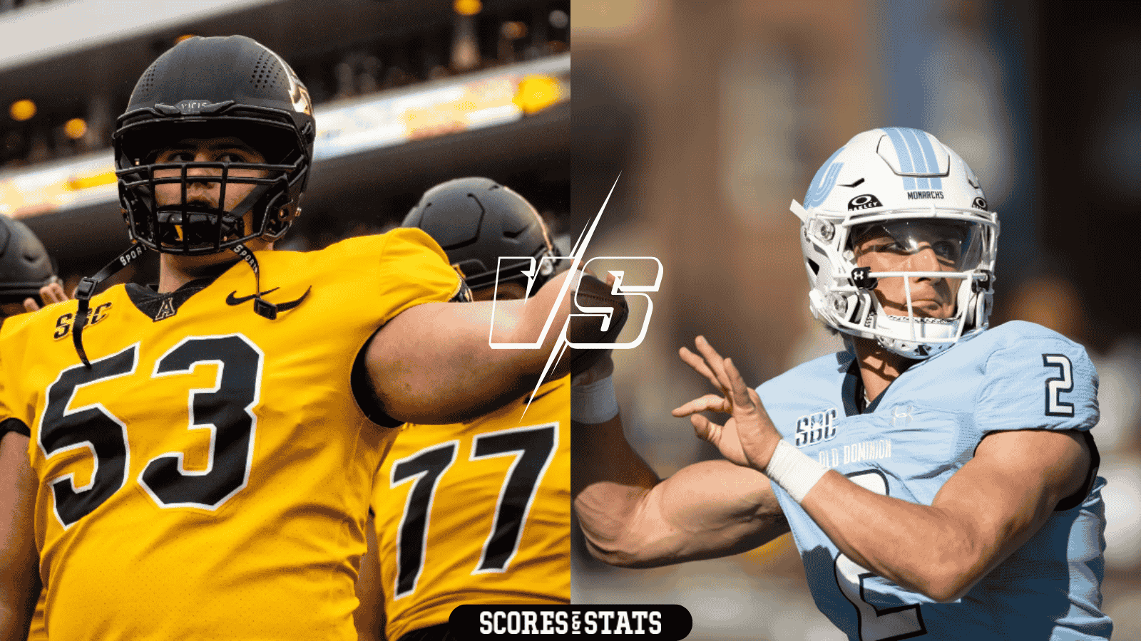 Appalachian State Mountaineers vs Old Dominion Monarchs