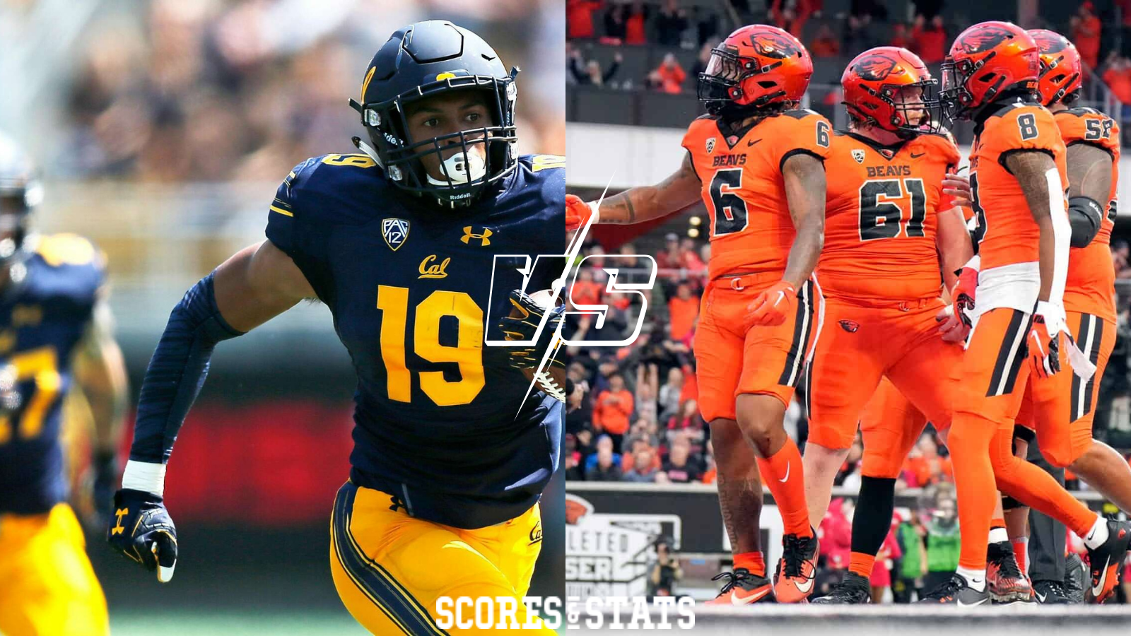 California Golden Bears vs Oregon State Beavers