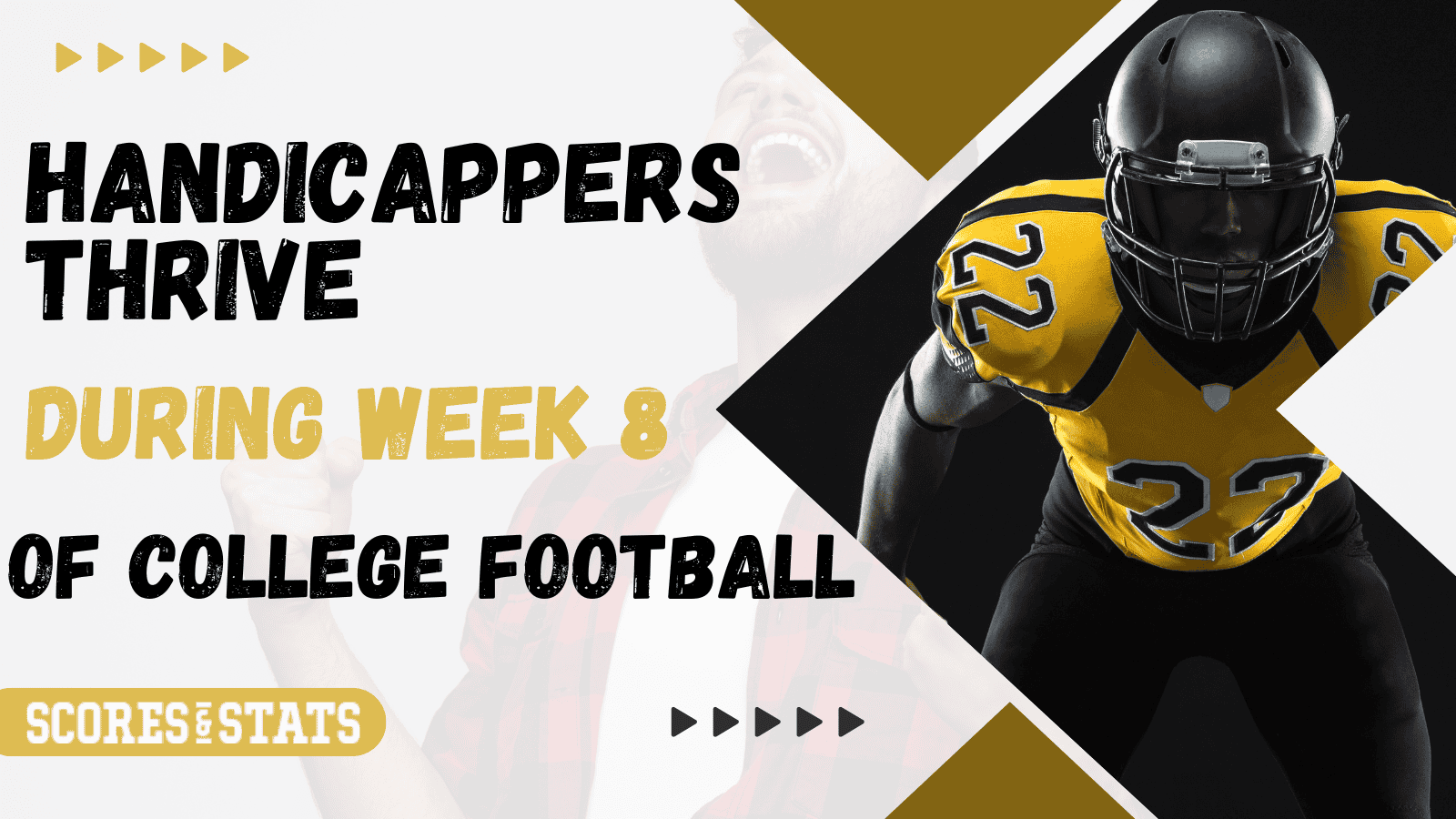 Handicappers Thrive During Week 8 of College Football