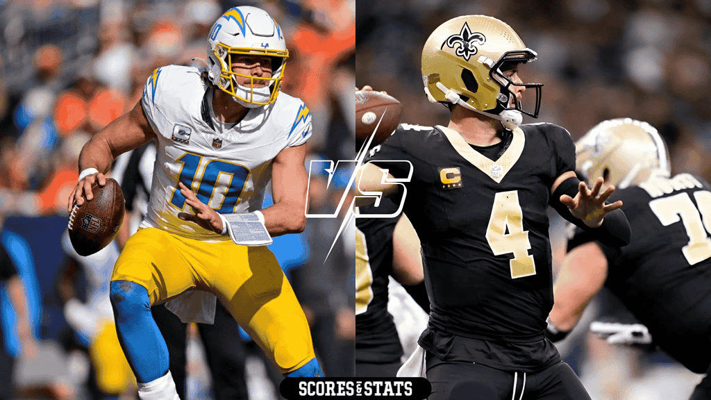 Los angeles Chargers Chargers vs New Orleans Saints