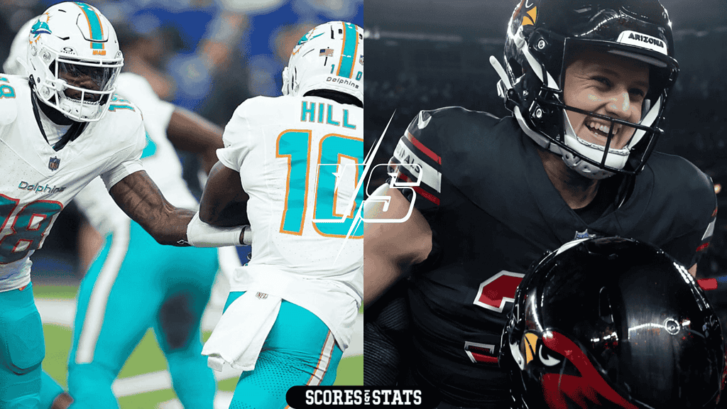 Miami Dolphins vs Arizona Cardinals