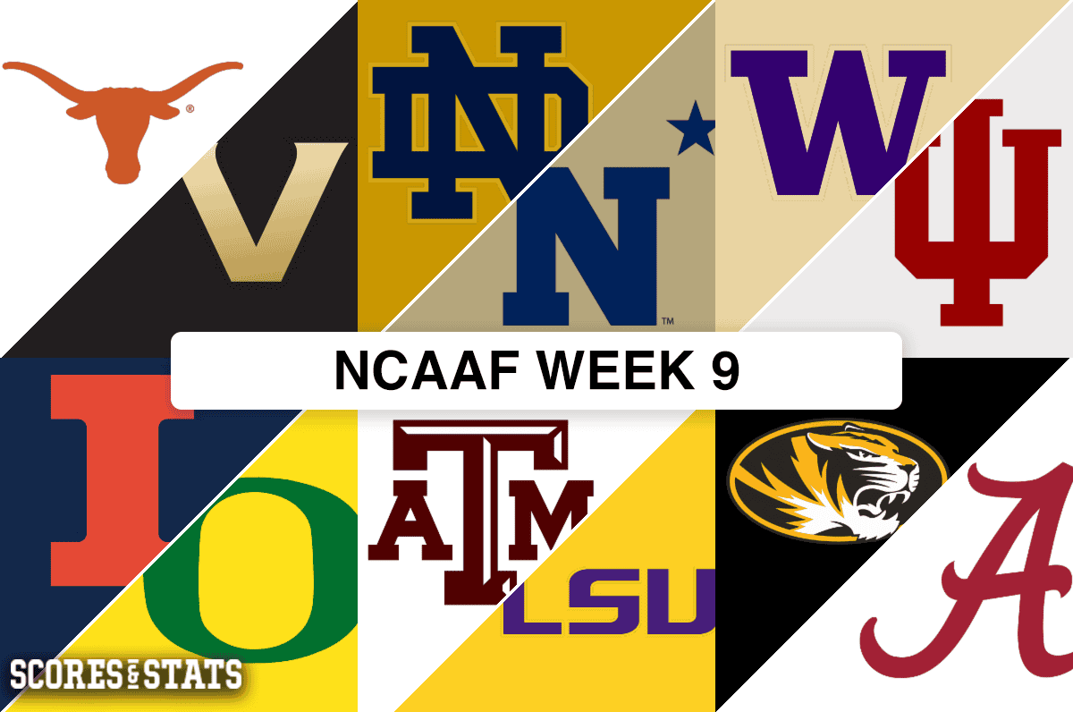 2024 College Football Week 9 Odds and Predictions