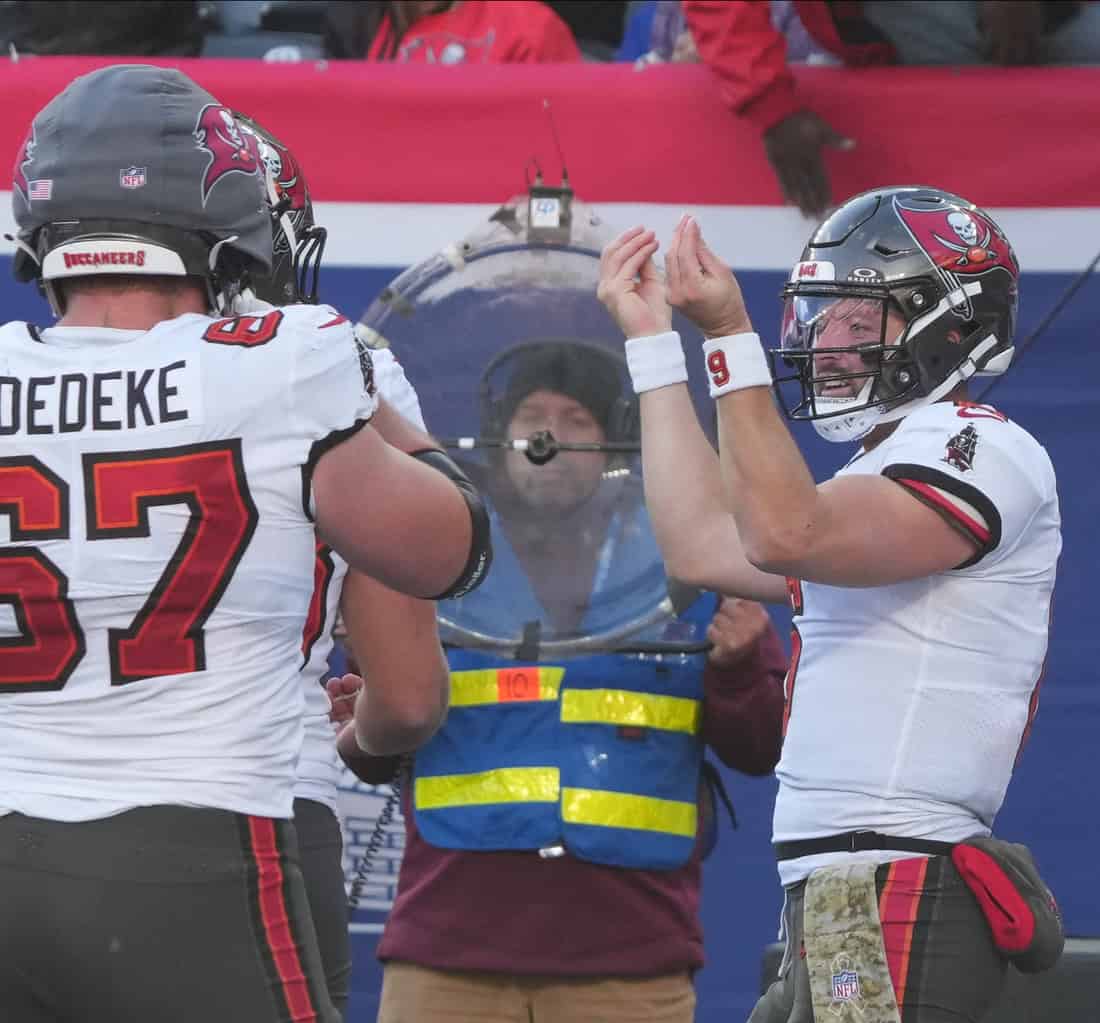 Baker Mayfield Celebrating