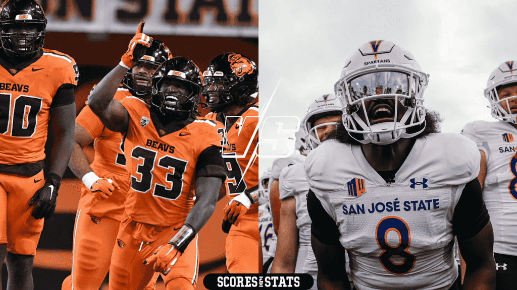 Oregon State Beavers vs San Jose State Spartans