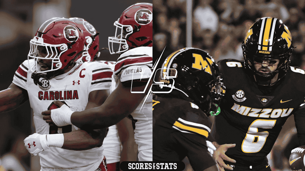 South Carolina Gamecocks vs Missouri Tigers