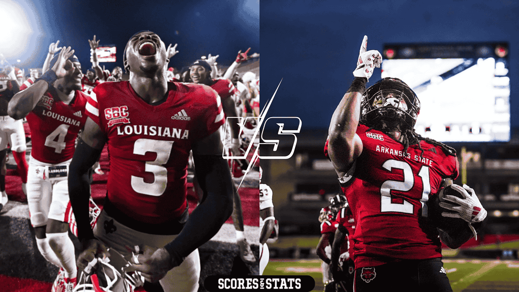 Ul Lafayette Ragin Cajuns vs Arkansas St. Red Wolves