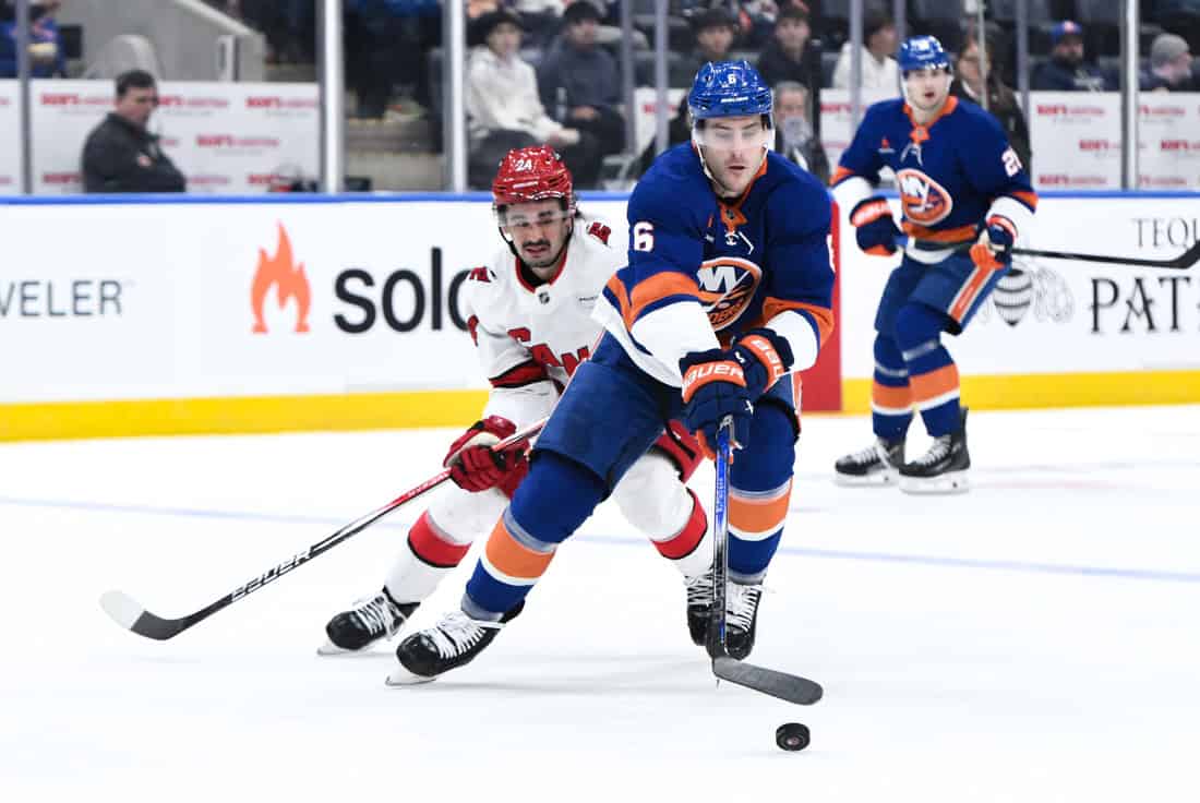 Islanders Player Dribbling