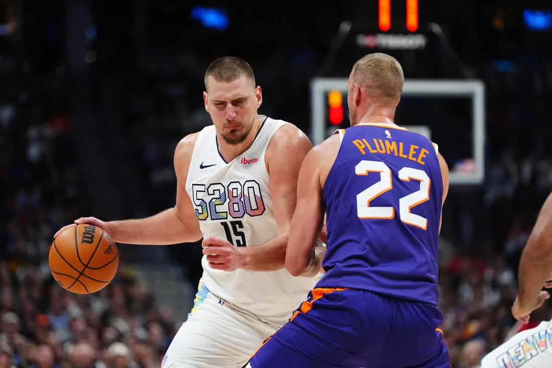 Nuggets Player Dribbling