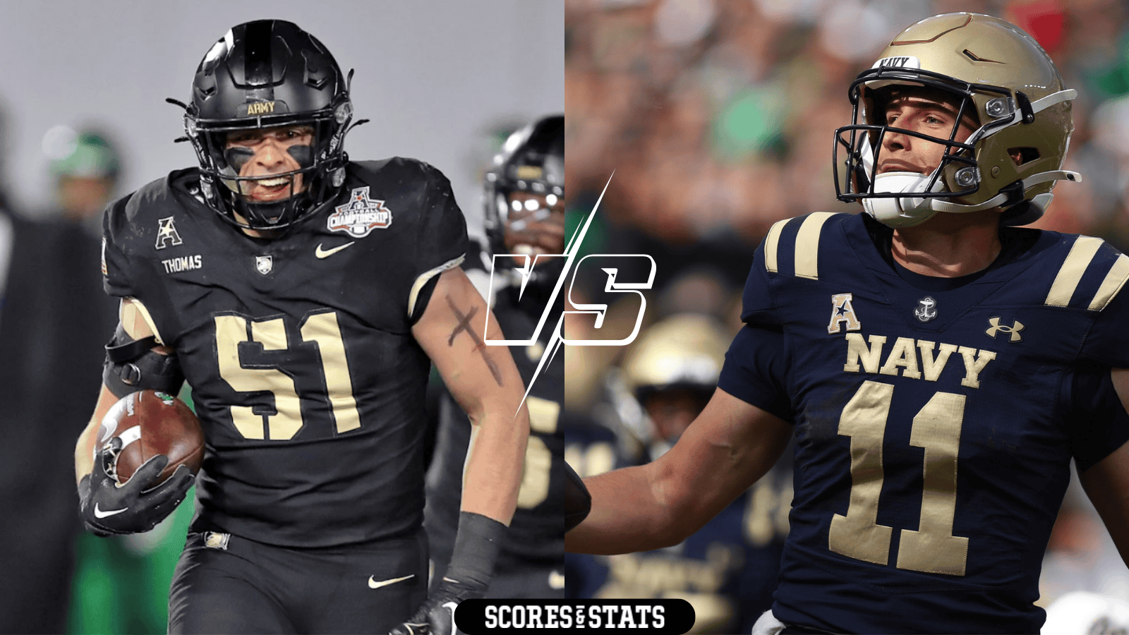 Army Black Knights vs Navy Midshipmen 