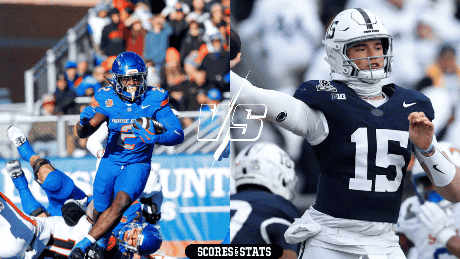 Boise State Broncos vs Penn State Nittany Lions