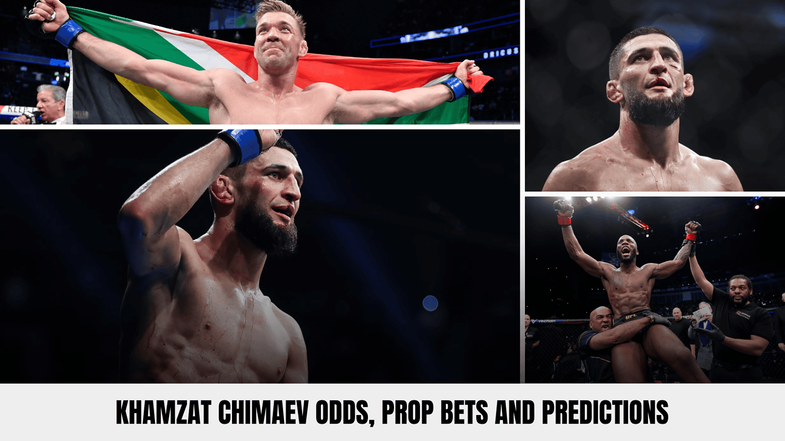 Khamzat Chimaev Odds Prop Bets and Predictions