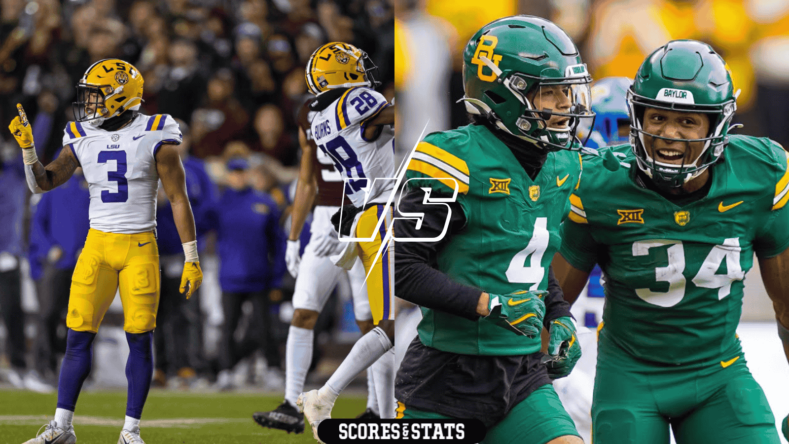 Lsu Tigers vs Baylor Bears 