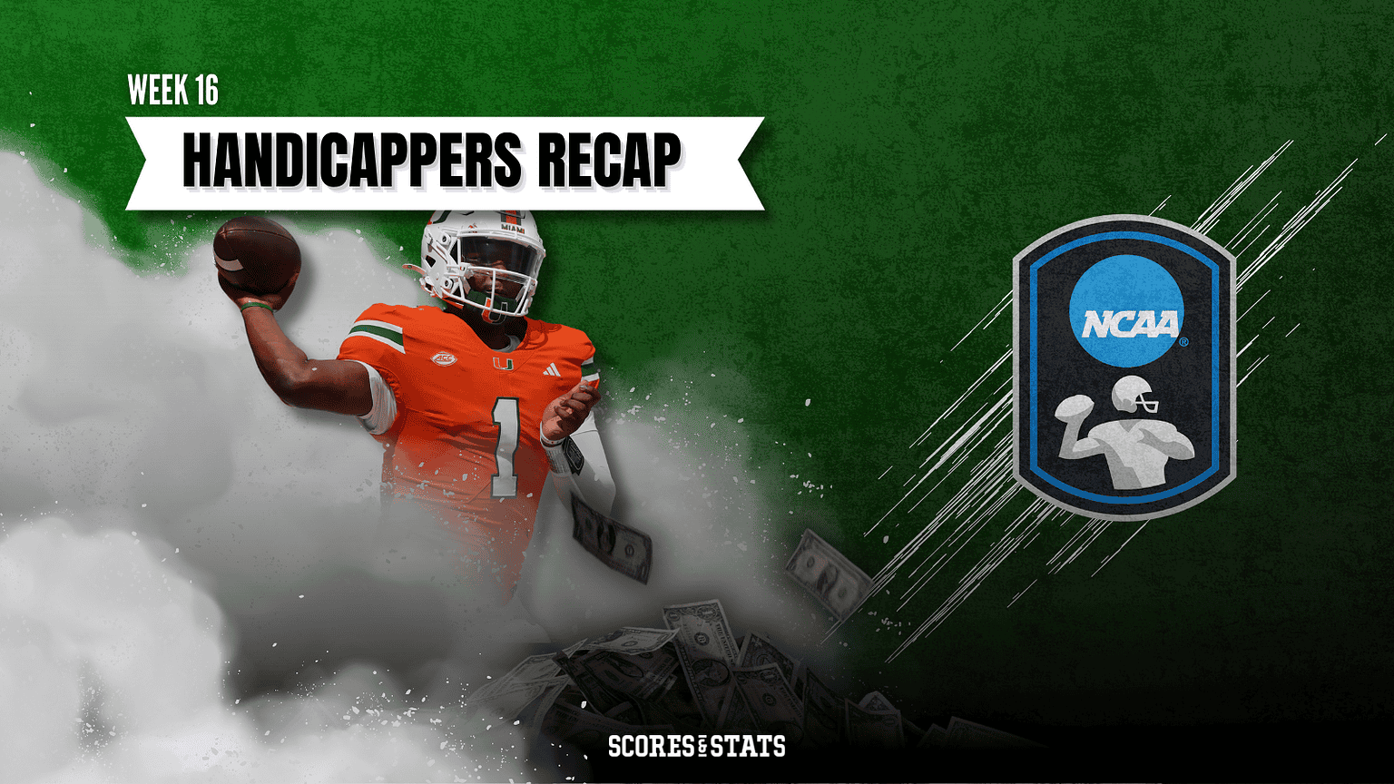 NCAAF Handicapper Recap WEEk 16 1