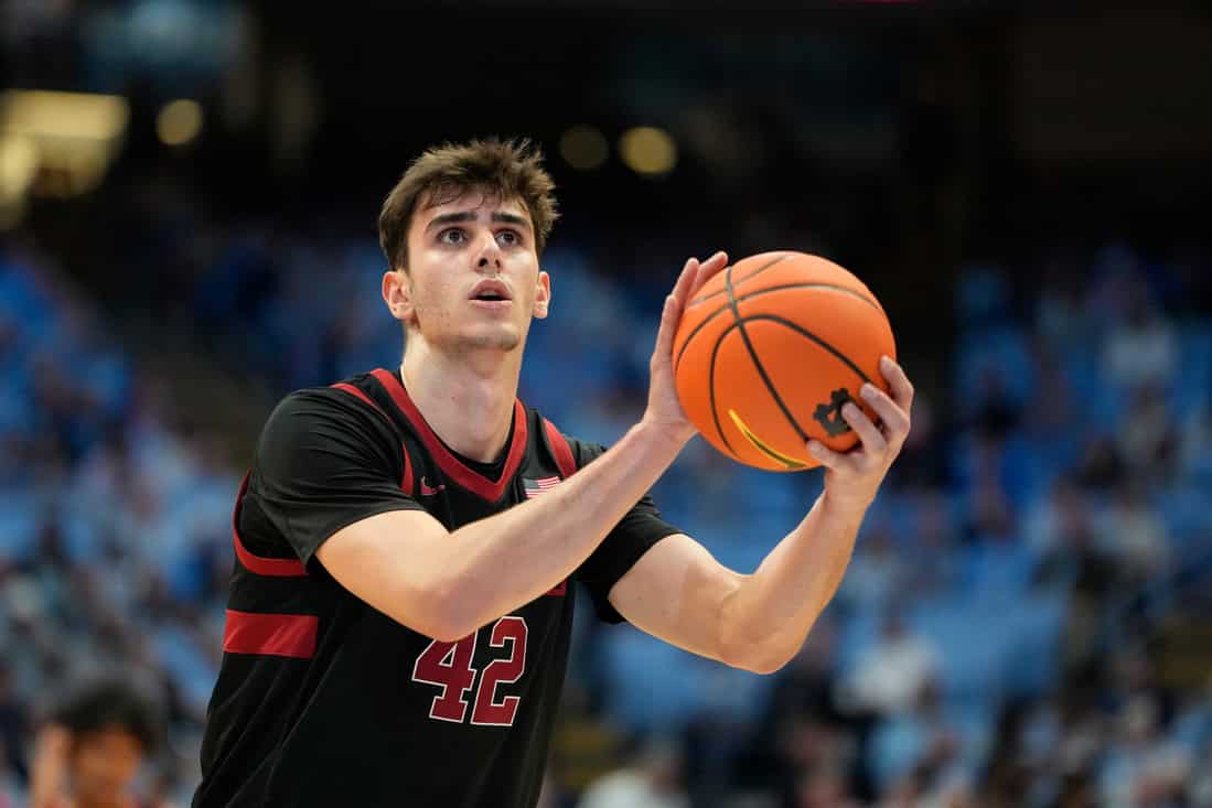 Stanford Player shooting