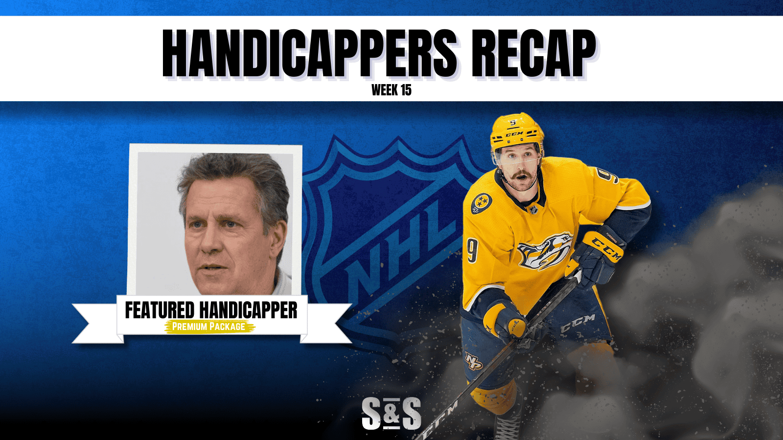 NHL Handicapper Recap Week 15