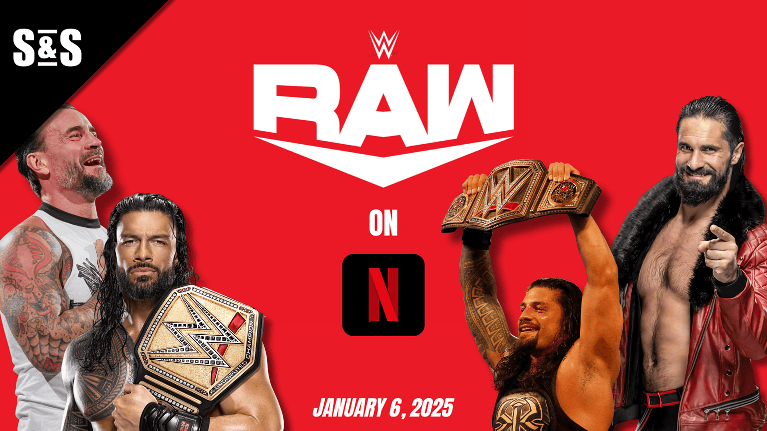 2025 WWE RAW on Netflix Odds, Predictions and Match Card