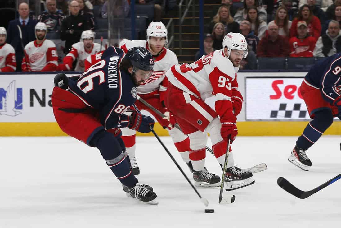 Detroit Red Wings vs Columbus Blue Jackets