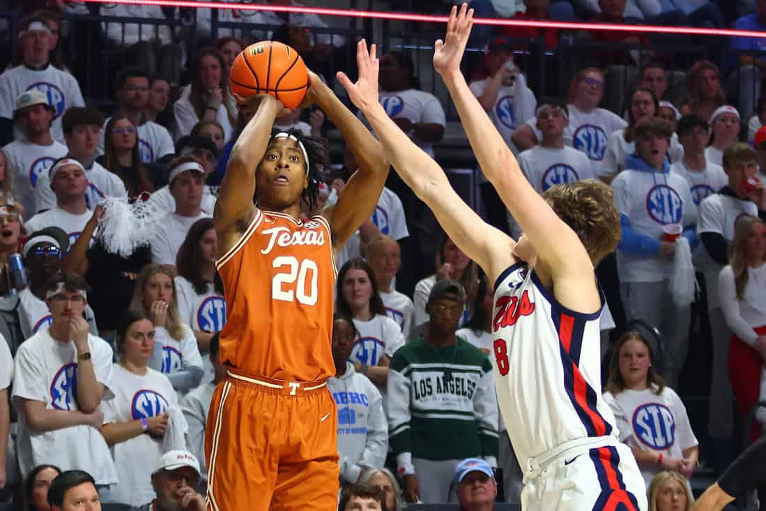 Longhorns player shooting