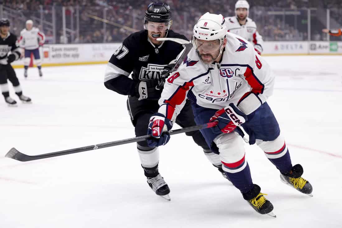 Capitals Player Dribbling