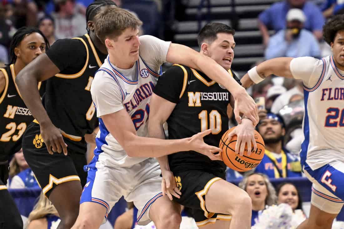 Florida Player steeling the ball