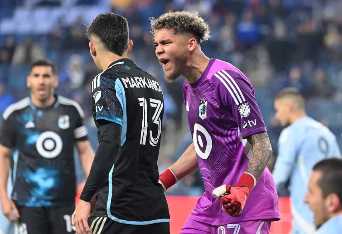 Minnesota United Players Celebrating